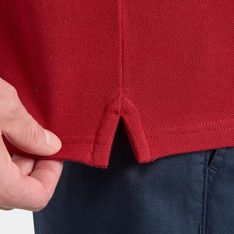Men's Hudson Polo, Red, L
