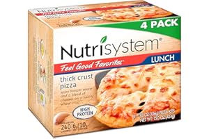 Nutrisystem® Feel Good Favorites® Thick Crust Pizza, Cheese Value Pack, 4 Count