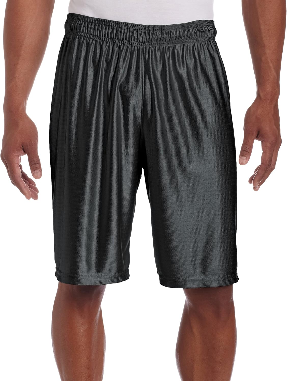 Russell Athletic Men's BasketballInspired Short, Stealth