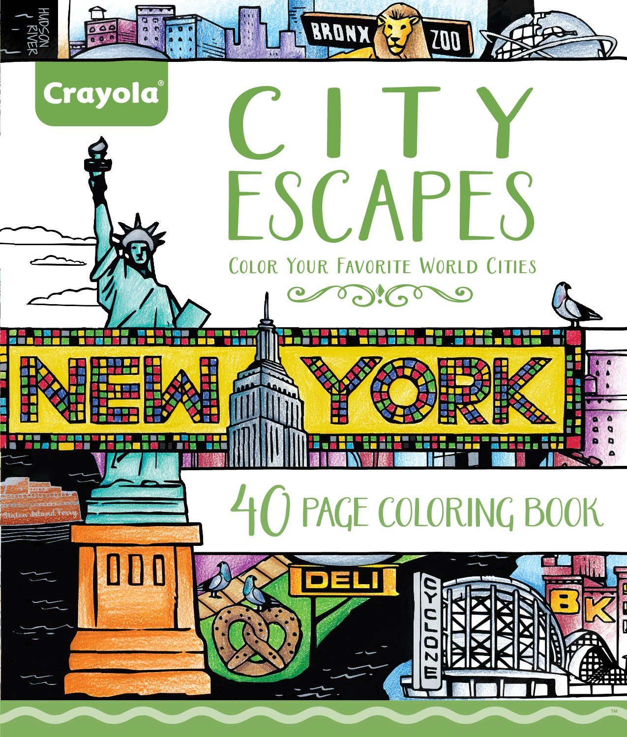 9800 City Escapes Coloring Book Pages , Free HD Download