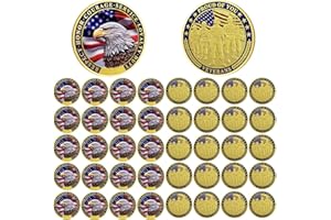 82 PCS AtSKnSK Challenge Coin Thank You for Your Service Coins for Veterans Appreciation Bulk (The USA Five Soldiers, Piece, 82)