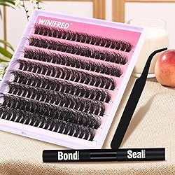 Fluffy Eyelash Extension Kit Thick Cluster Lashes