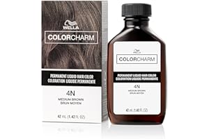 WELLA Color Charm Permanent Liquid Hair Color for Gray Coverage, Brown