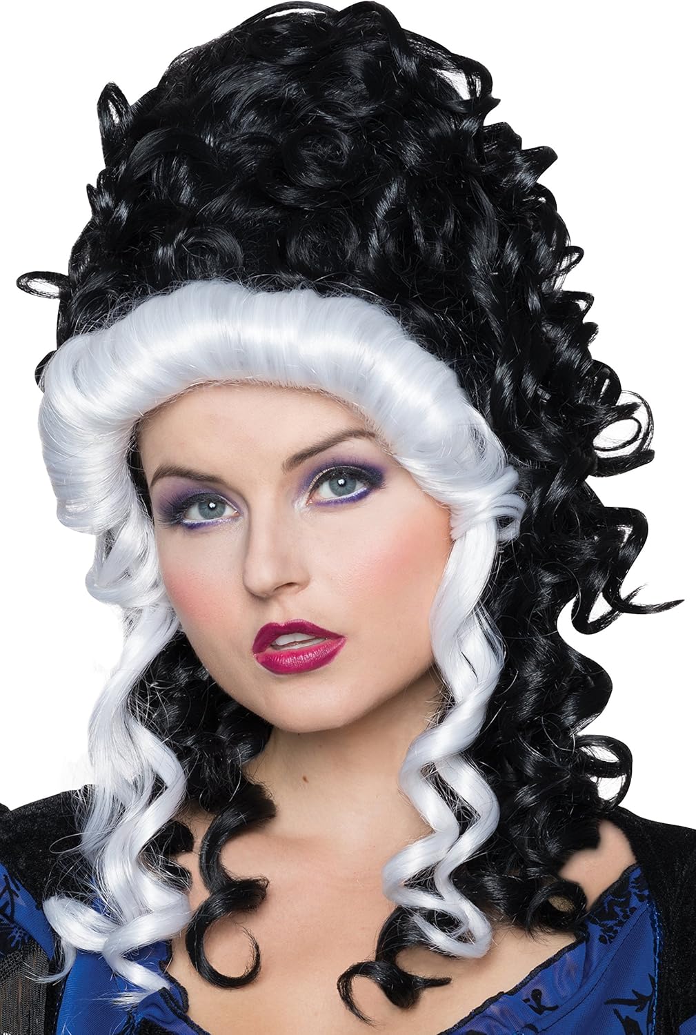 Rubie's Women's Victorian Wig, Black/White, One Size Clothing