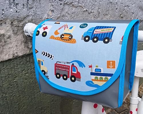 Lenkertasche, wasserdicht von TITA BERLIN, Laufrad, Kinderrad. Lenkertasche Jungs