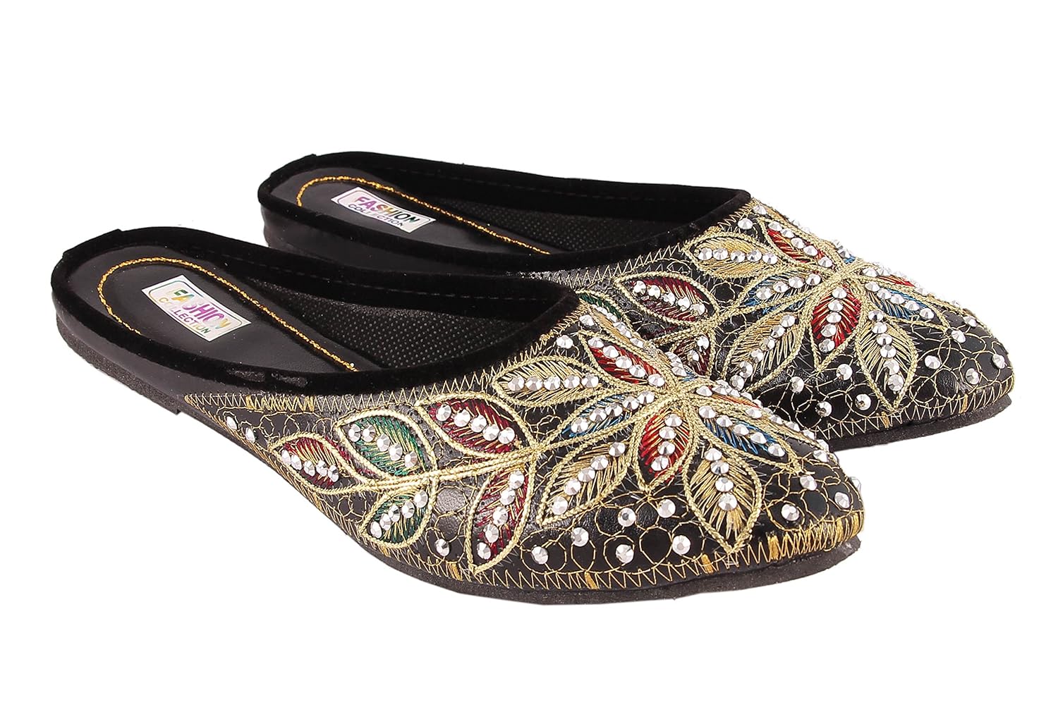 rajasthani jaipuri work partywear ethnic womens girls ladies slipper