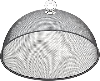Kitchen Craft Runde Abdeckhaube aus Metallgeflecht, 35 cm