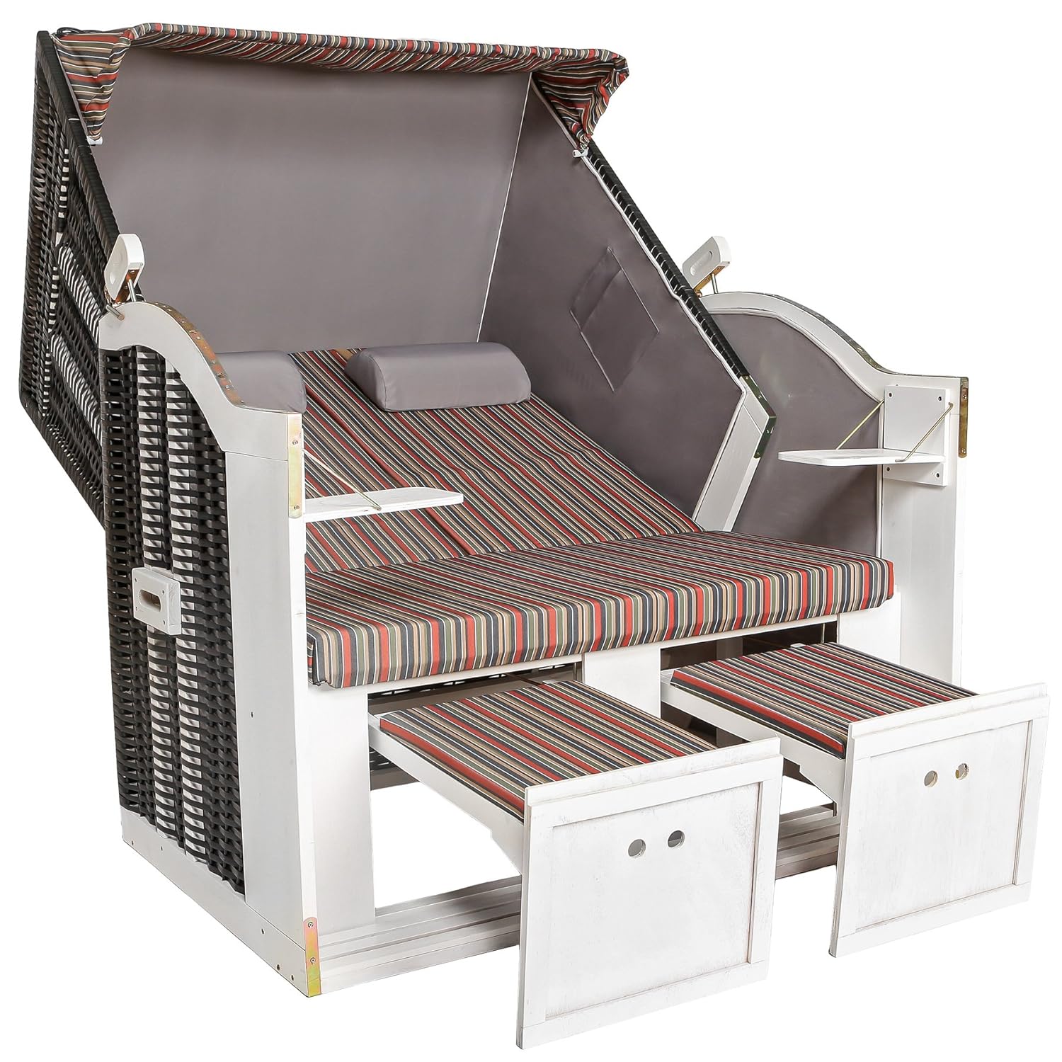 Copertura Per Sedia A Sdraio Qwork - Tessuto Oxford 420D Con PVC, Impermeabile, UV Resistant - Foto 11