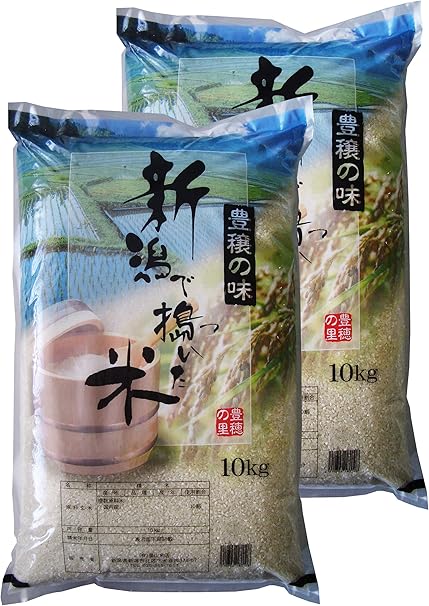 Amazon 精米 新潟で搗いた米 kg 10kg 2袋 複数原料米 ブレンド米 有限会社 星山米店 白米 胚芽米 通販