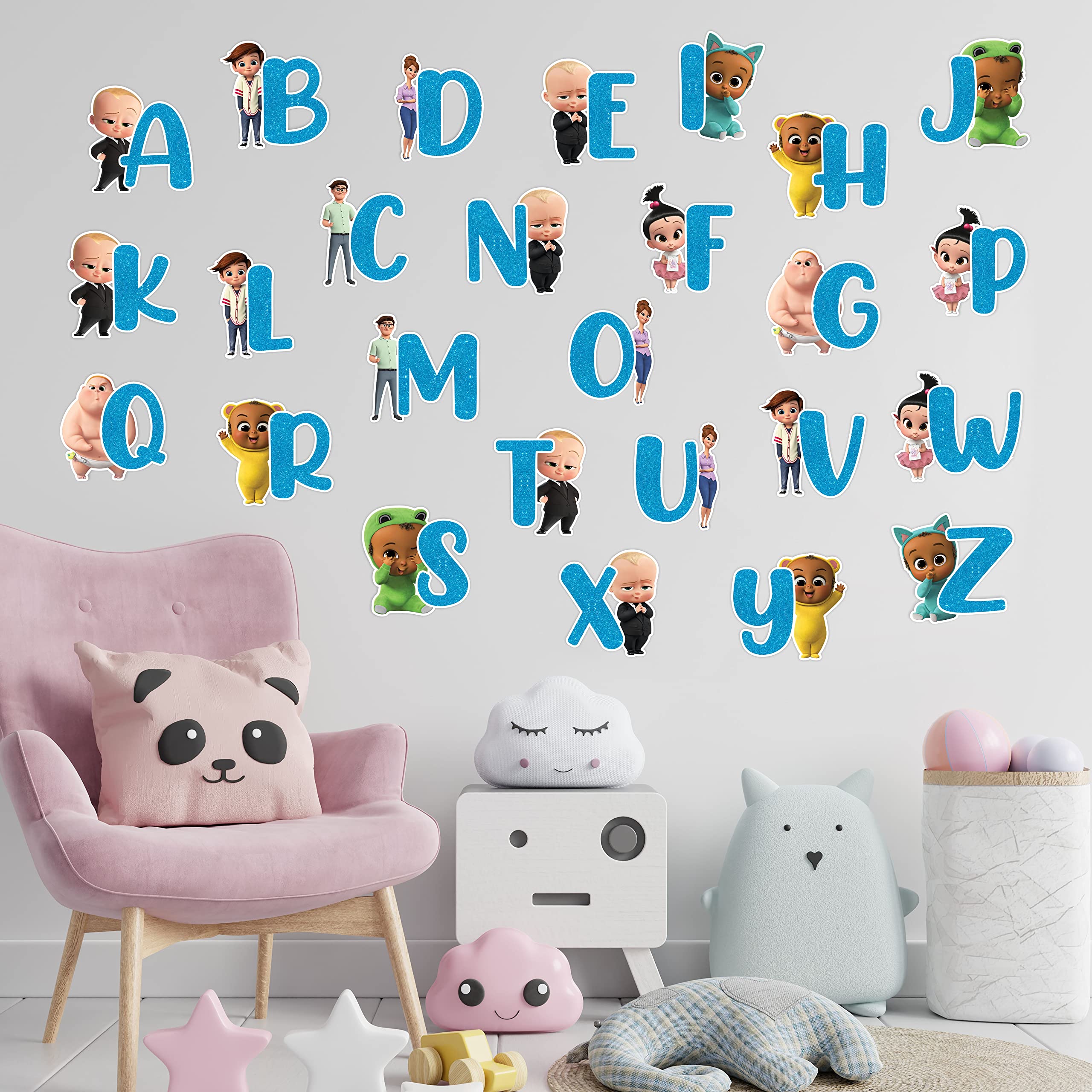 Seyal® BBY Boss A - Z Alphabet Wall Sticker — image 1