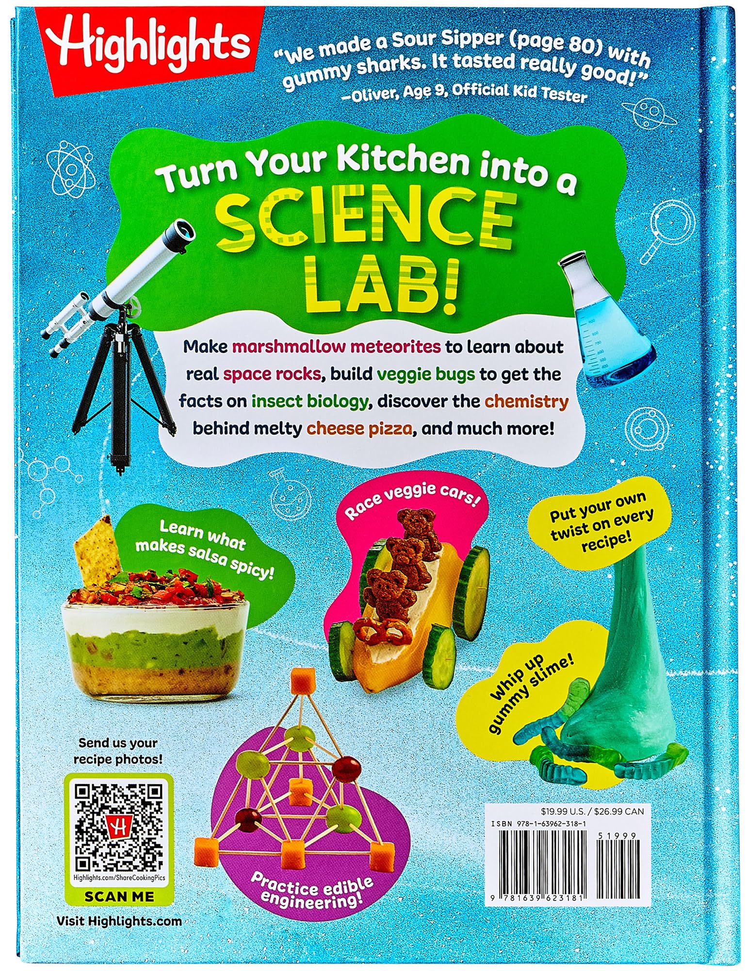 The Ultimate Science Cookbook for Kids: A Cookbook for Young Scientists that Transforms the Kitchen into a Food Lab for Learning