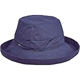 Scala Women's Medium Brim Cotton Hat