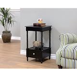 Set Di 2 Tavolini Salvaspazio Frenchi Home Furnishing – Marrone – 2 Pezzi