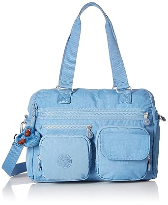 Kipling Mara Solid Satchel, Dream Blue