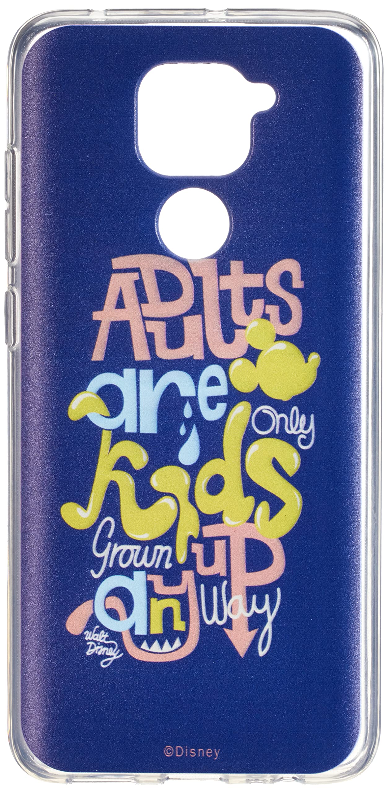 ERT GROUP mobile phone case for Xiaomi REDMI NOTE 9 original and officially Licensed Disney pattern Mickey 022 optimally adapted to the shape of the mobile phone, case made of TPU