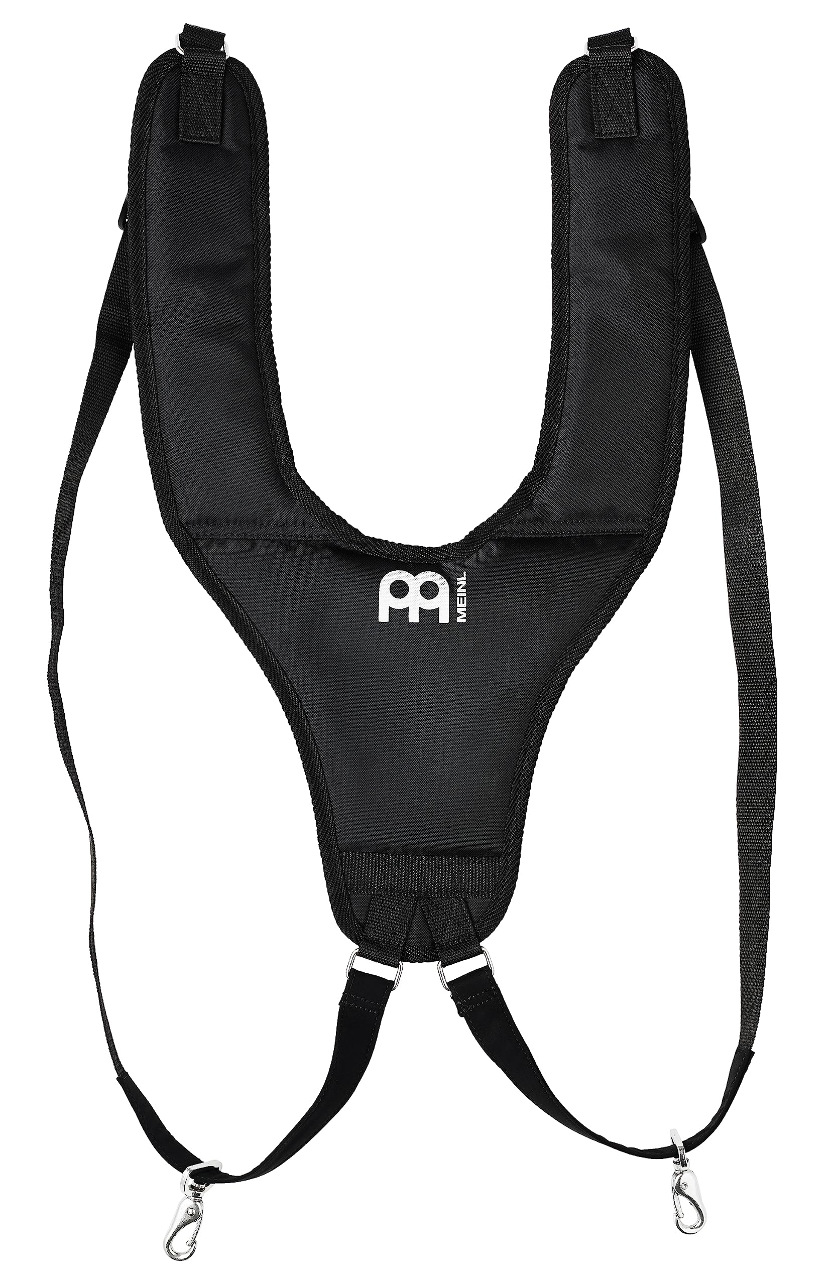 Meinl Percussion Professional Djembe Strap - Shoulder Strap for Djembes - Adjustable - Padded - Nylon, Black (MDJS2)