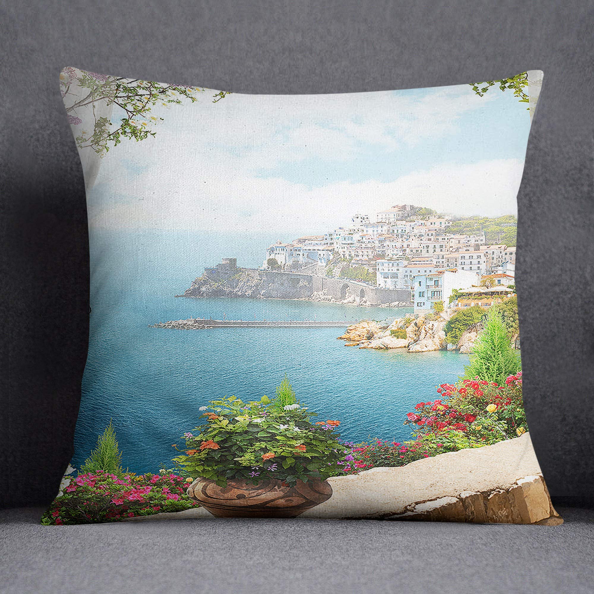 Bonamaison Decorative Cushion Cover, Multi, 45x45