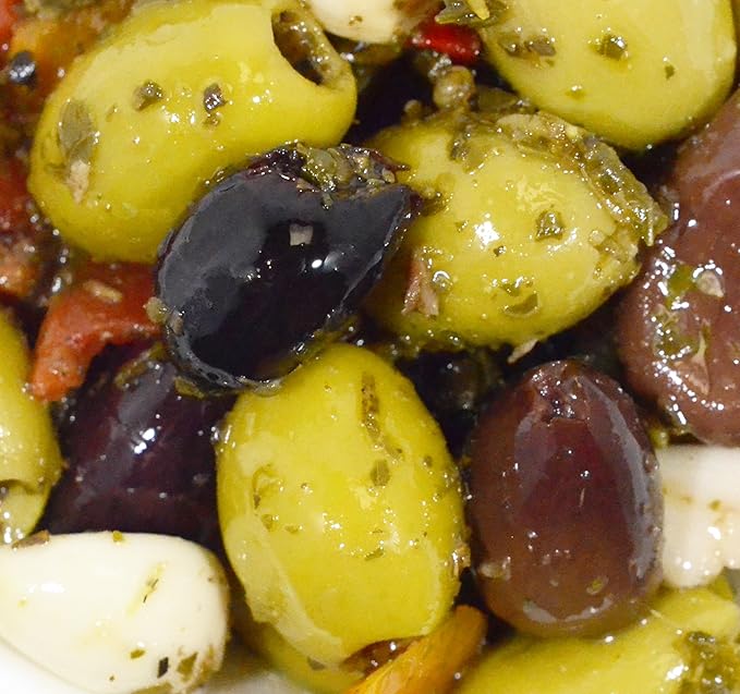 deli med Marinated Mixed Olives Misto Oliva 1Kg Bag Amazon.co.uk