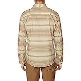 O'NEILL Mens Caruso Stripe Long Sleeve Button Up Shirt, Navy, M