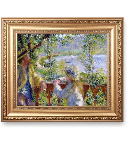Pierre-Auguste Renoir : Bal du Moulin de la Galette (1876) Impression giclée d'art murale sur toile tendue ou encadrée (D4560) - France