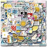 122PCS Water Polo Stickers A set of fun and unique water balloon-themed sticker is a must-have for fashion sticker collectors.Decorative sports bags, notebooks, skateboards, phone cases, water bottles