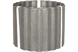 CEILINGCONNEX Corrugated Metal Garden Edging (6in W x 10ft L, Antique)