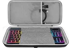 Geekria Low Profile TKL Keyboard Case, Compatible with Razer BlackWidow V4 Low Profile TKL, Redragon K621, ROCCAT Vulcan TKL 