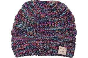 Funky Junque Kids Cozy Ribbed Beanie - Warm Winter Knit Cap for Toddlers