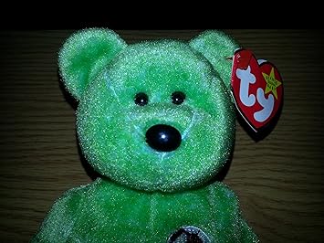 kicks the bear beanie baby