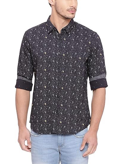 basics slim fit shirts