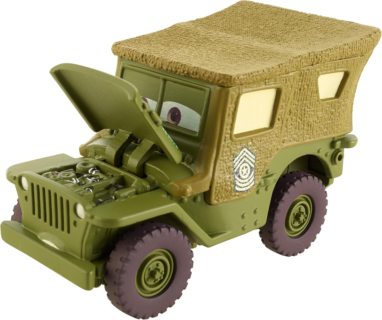 Disney/Pixar Cars Precision Series Sarge Premium Die-cast Car by Mattel - Image 3