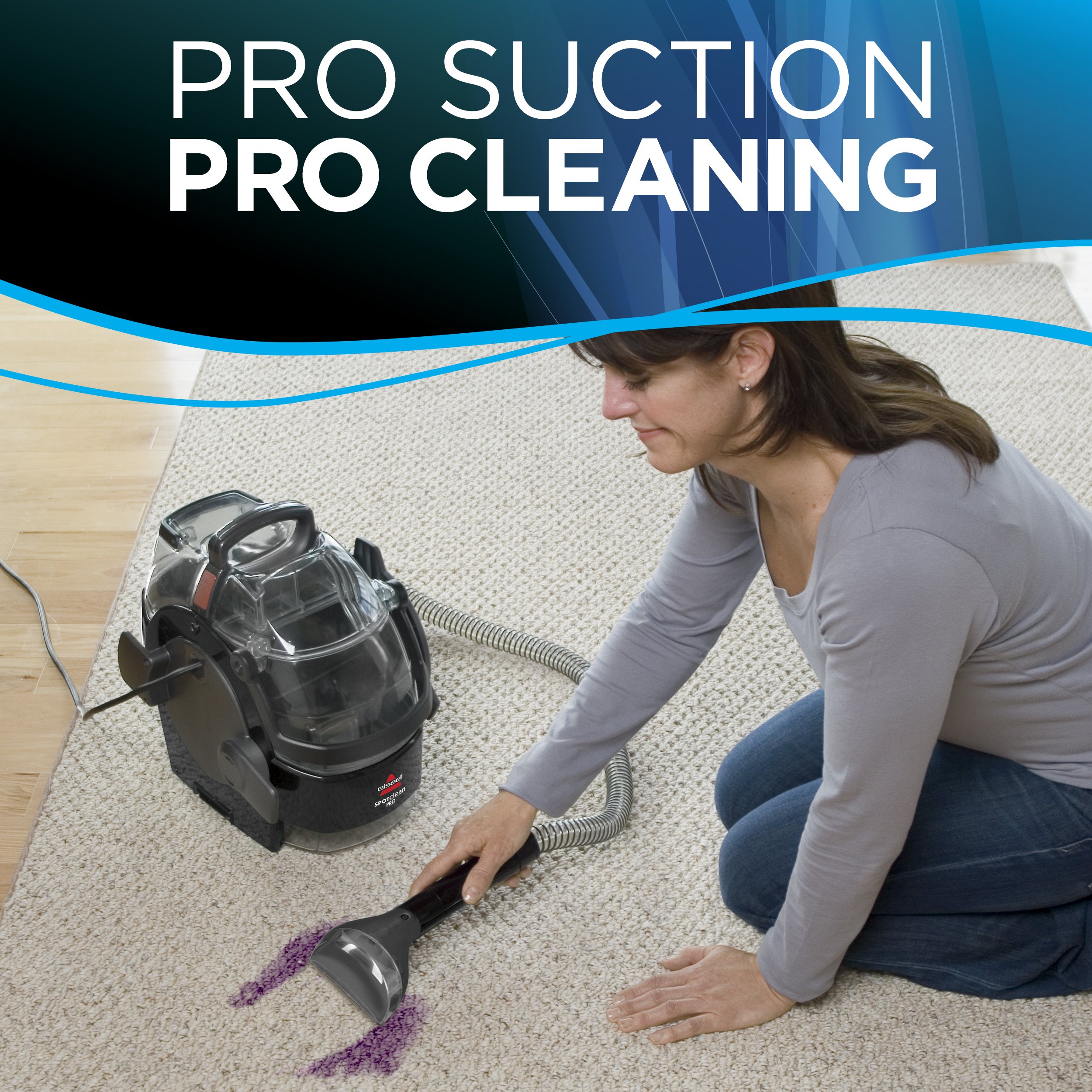 Bissell 3624 SpotClean Professional Portable Carpet Cleaner Corded eBay