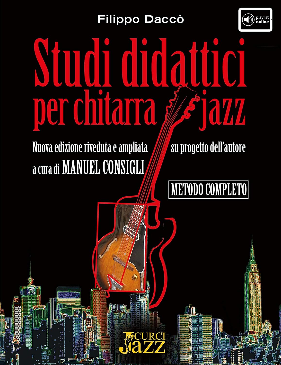 chitarra con cime di abete rosso