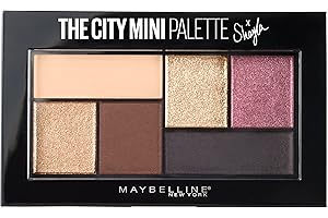 Maybelline New York Makeup The City Mini Eyeshadow Palette X Shayla, Shayla Eyeshadow Palette, 0.14 oz,1 Count (Pack of 1),SG_B073P5JYCD_US