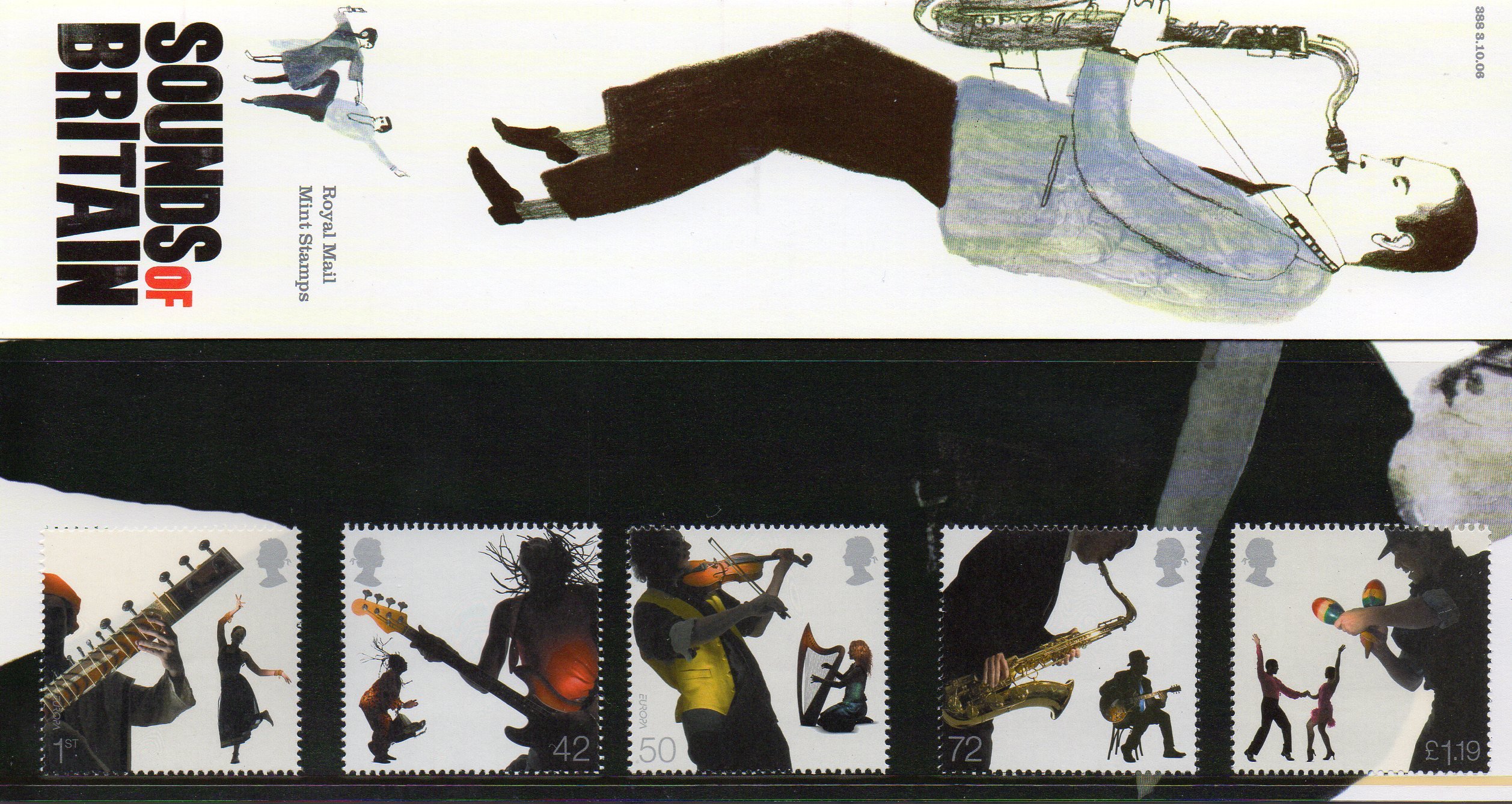 2006 Sounds Of Britain Presentation Pack No:388
