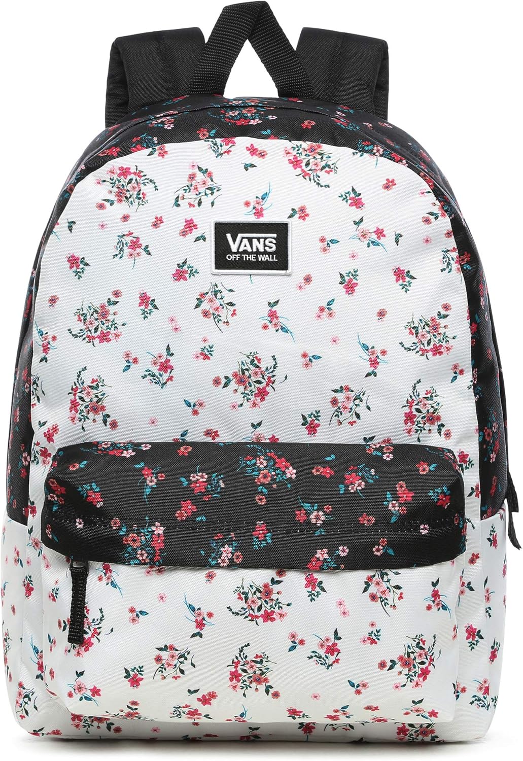 vans realm backpack floral