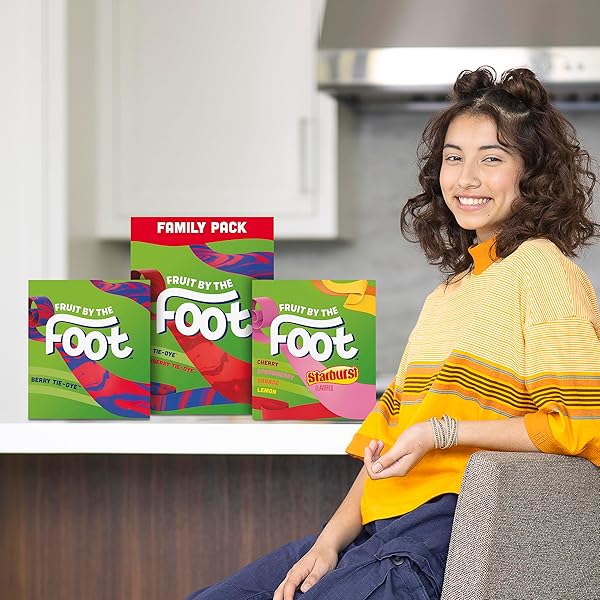 FRUIT BY THE FOOT FRUIT FLAVORED SNACKS, VARIETY PACK, 4.5 OZ,