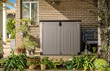 Keter Store It Out Pro Garden Storage Shed 1200L Beige Brown Weather Resistant view 3