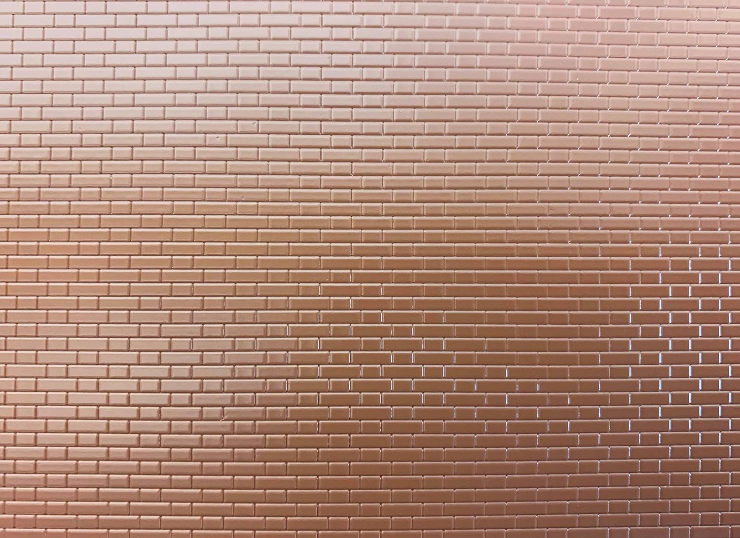 Slater's Plastikard 0410 7mm 'O' Gauge Flemish Bond Red Brick Plastic Styrene Sheet - Image 5