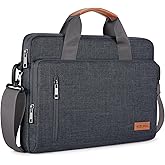 KIZUNA Laptop Bag Case 13.3 Inch Computer Shoulder Sleeve Briefcase For 14" MacBook Pro M3 2023/M2 M1 Max /13.6" New MacBook Air M2/14 Yoga Slim 7x/14.5" XPS 14/Latitude 5450,Dark Grey