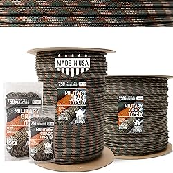Three Vikings Paracord Rope - 100% Nylon 11 Strand