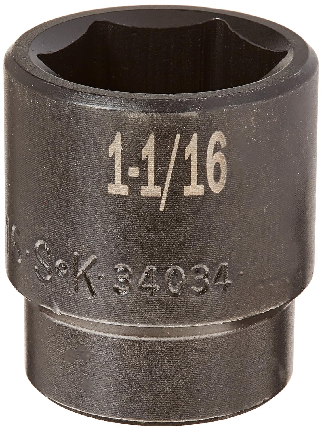 11/16Inch SK Hand Tool 34034 1/2Inch Drive Standard Impact Socket