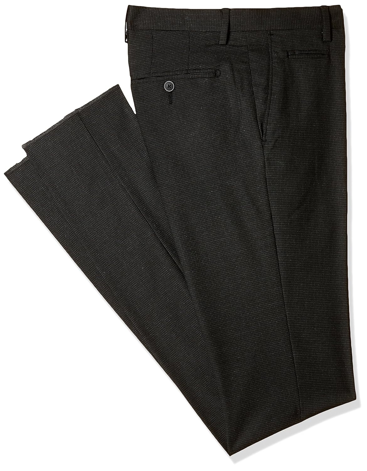 us polo association men's super slim fit poly viscose formal trousers