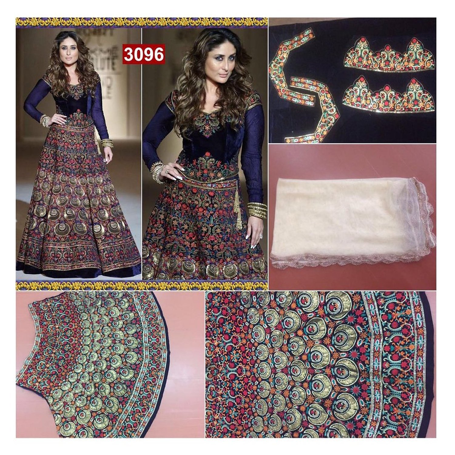 govardhan fashion women's velvet lehenga choli multi color