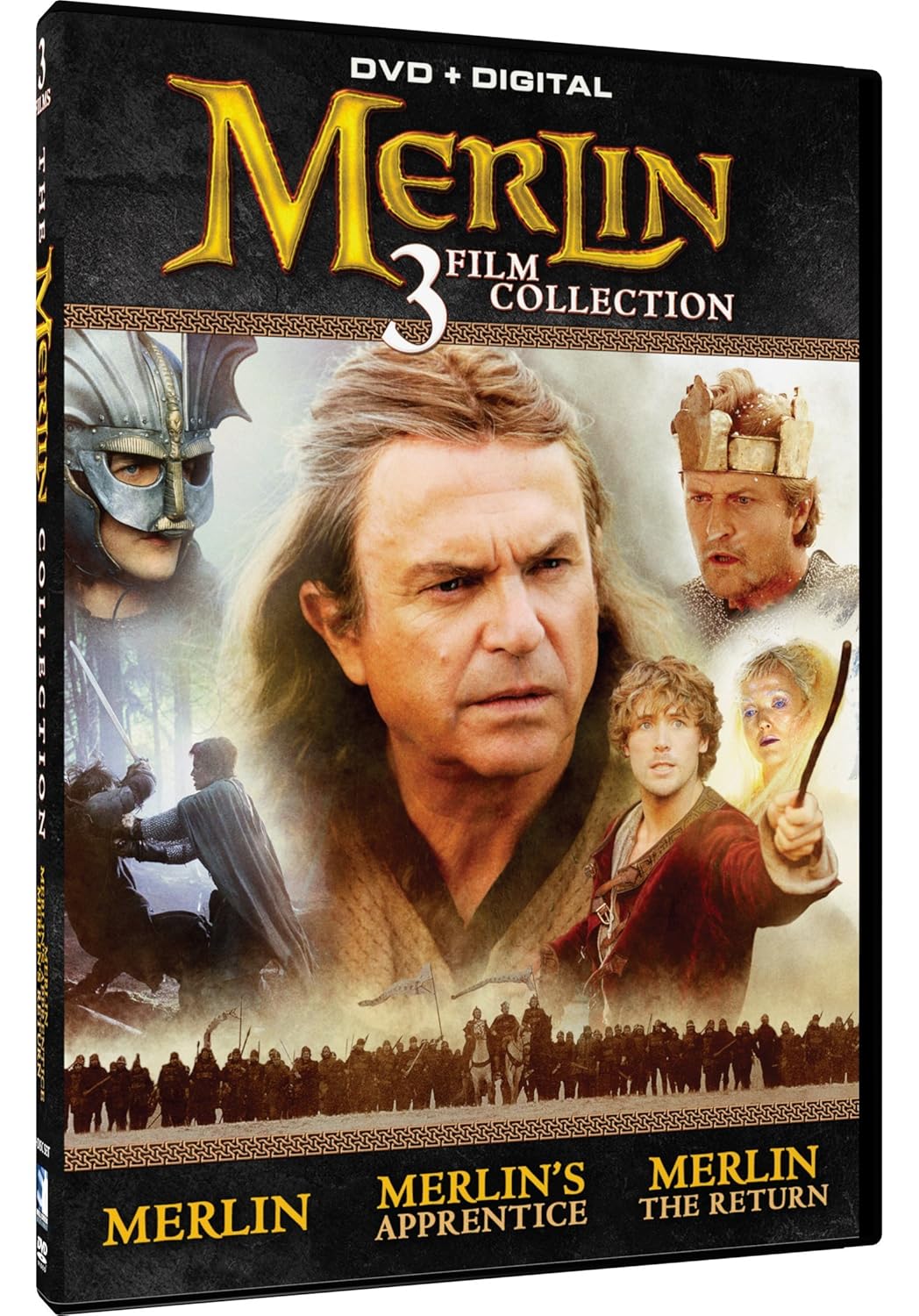 The Merlin 3Film Collection Sam Neill, Helena Bonaham Carter, John Gielgud, Rutger