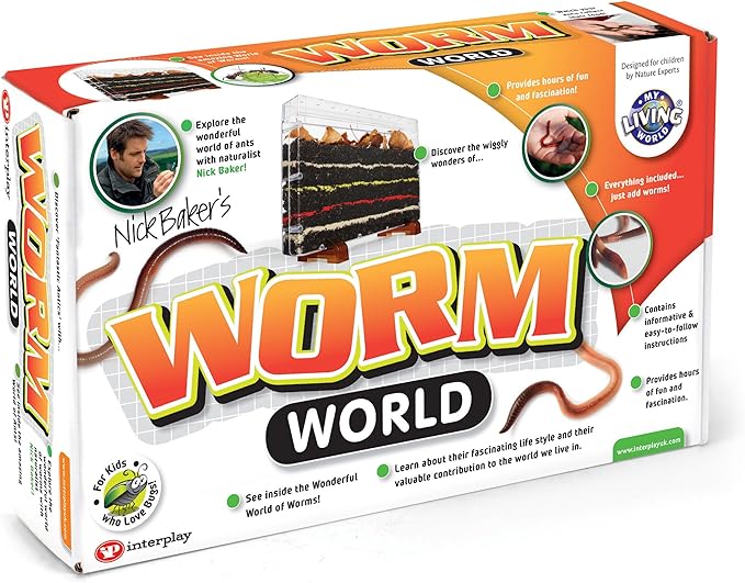 My Living World LW102 Interplay Worm World, Mixed Amazon.co.uk Toys & Games