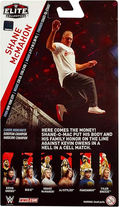 wwe elite shane mcmahon