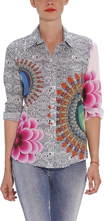 Tunique Dentelle Coton Femme Grande Taille, 52 à 54