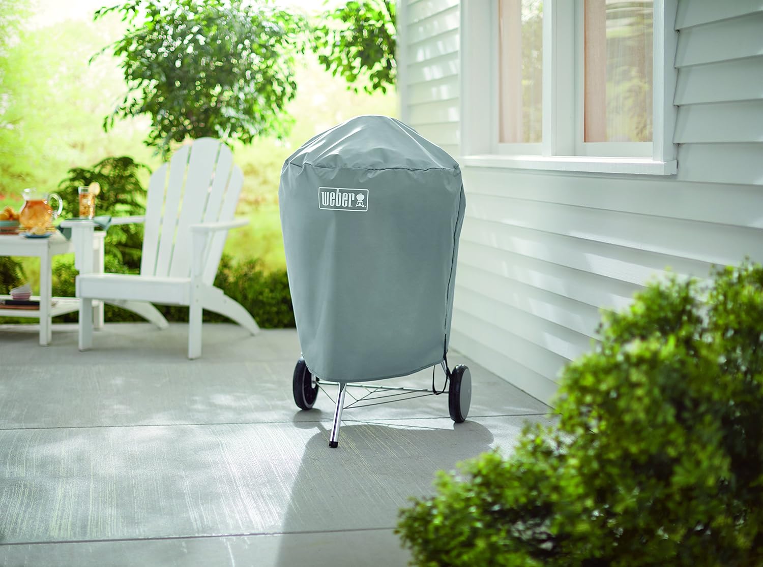 Weber 7176 22 Inch Charcoal Kettle Grill Cover : Garden & Outdoor