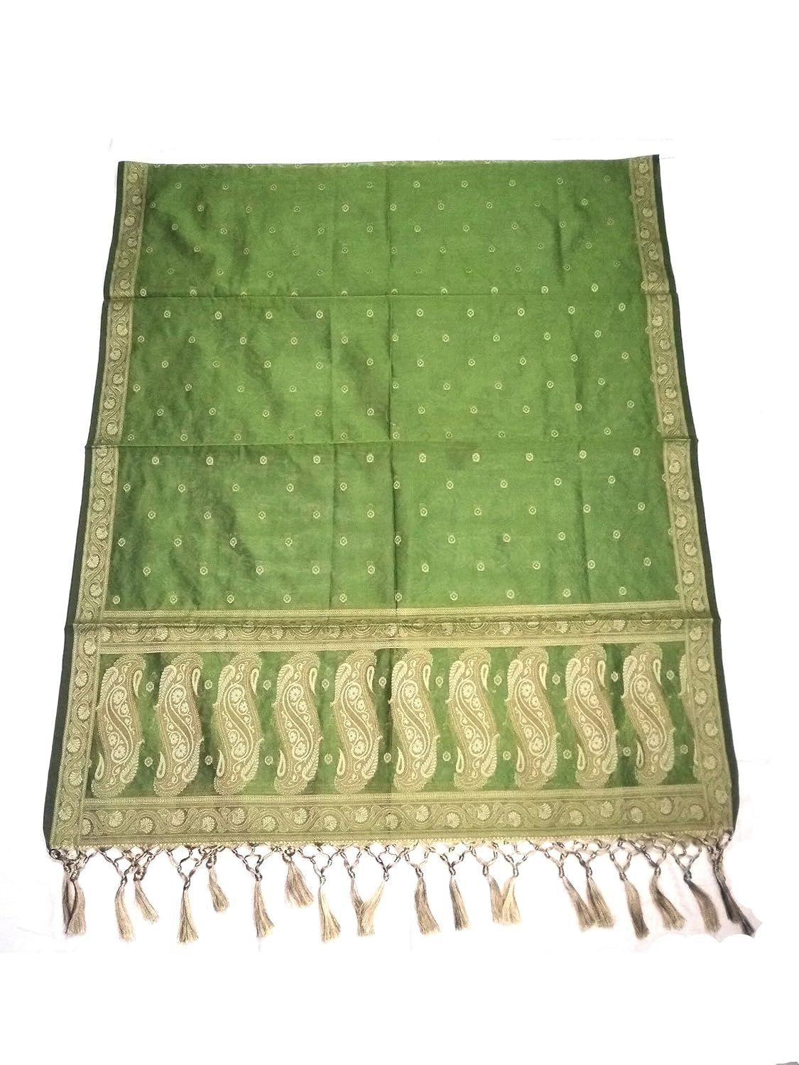 women's cotton silk banarasi dupatta